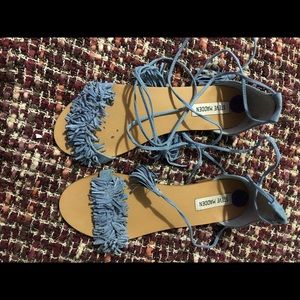 steve madden sweetyy fringe sandals
